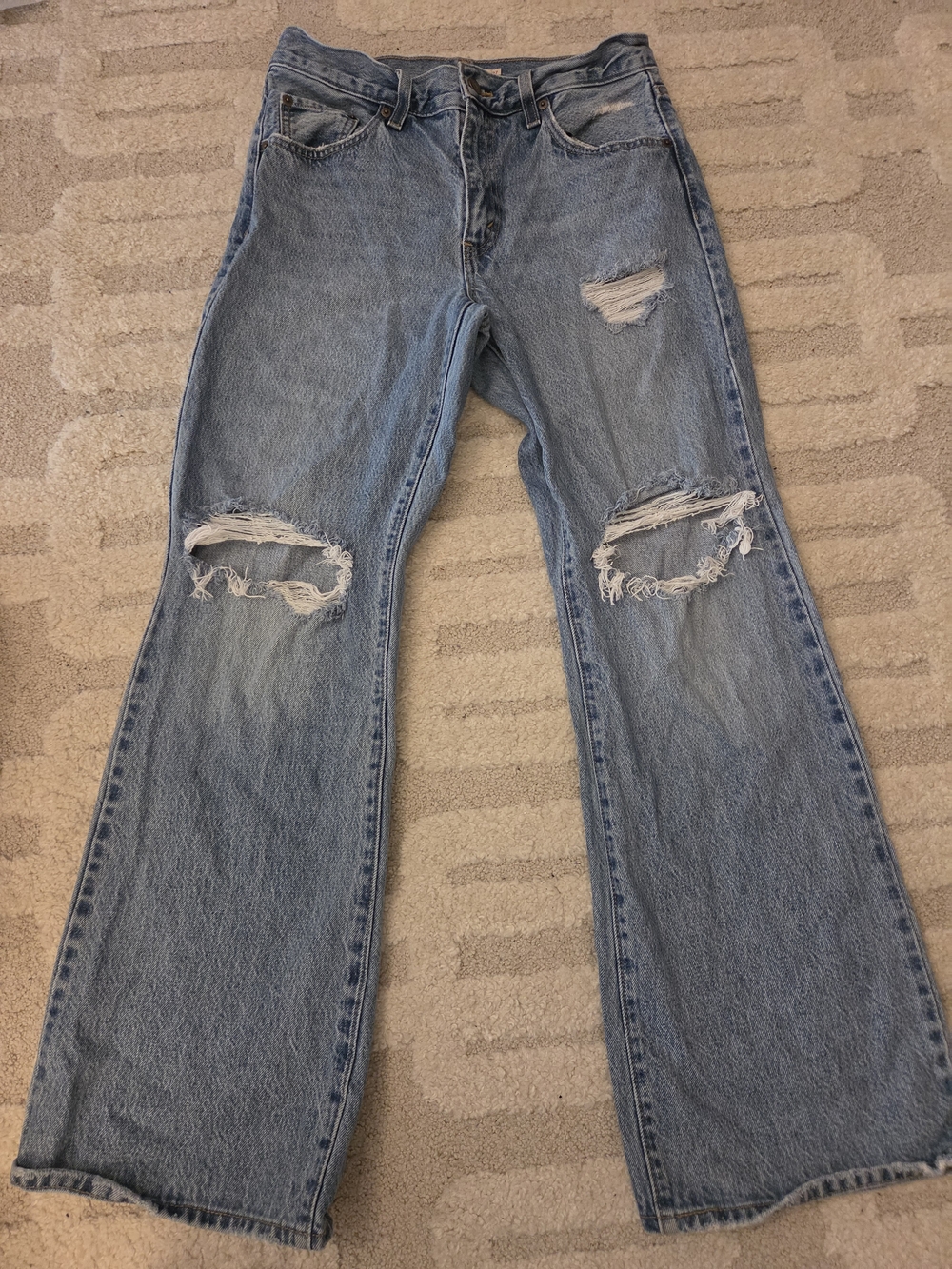 Levis Baggy Boot Jeans Size 27x31